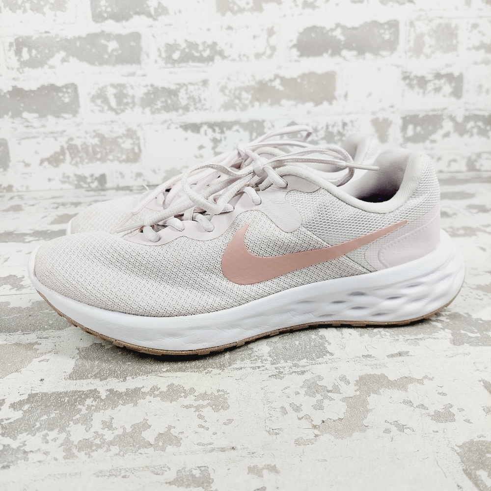 Nike Revolution 6 Next Nature Pink Lace Up Running Shoes W335